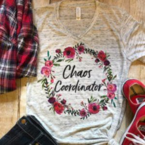 Teacher Shirts, Chaos Coordinator Shirt, School Sh